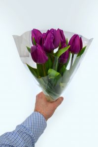 Husk blomster til de raske kolleger